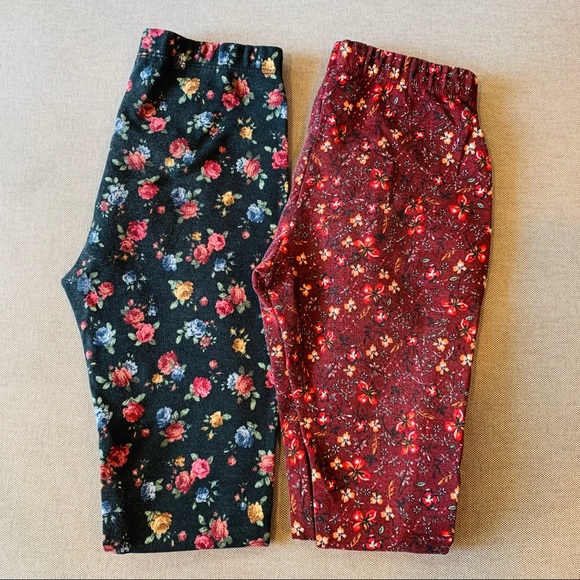 Zara Other - Zara - Floral Print Jeggings 🌸 BUNDLE!!